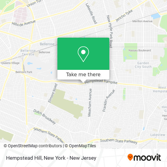 Hempstead Hill map