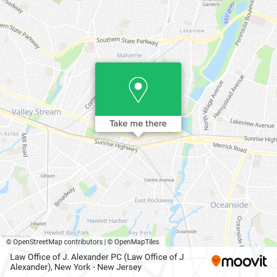 Law Office of J. Alexander PC (Law Office of J Alexander) map