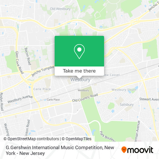 Mapa de G.Gershwin International Music Competition