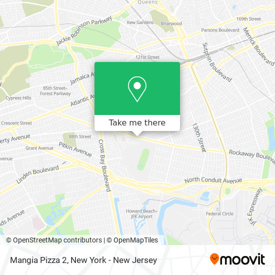 Mangia Pizza 2 map