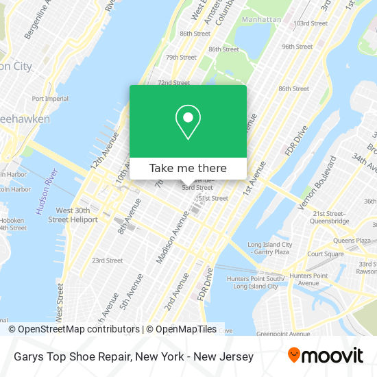 Mapa de Garys Top Shoe Repair