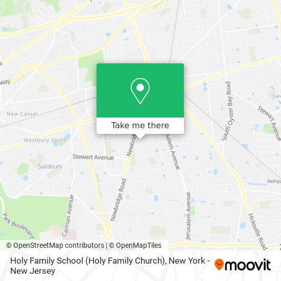 Holy Family School (Holy Family Church) map