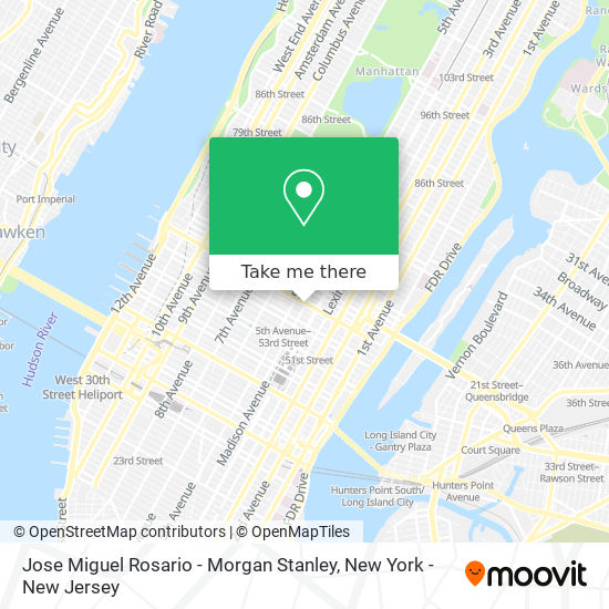 Mapa de Jose Miguel Rosario - Morgan Stanley