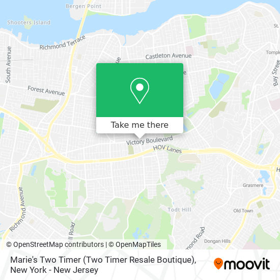 Mapa de Marie's Two Timer (Two Timer Resale Boutique)