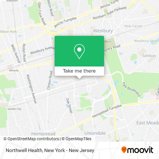 Northwell Health map