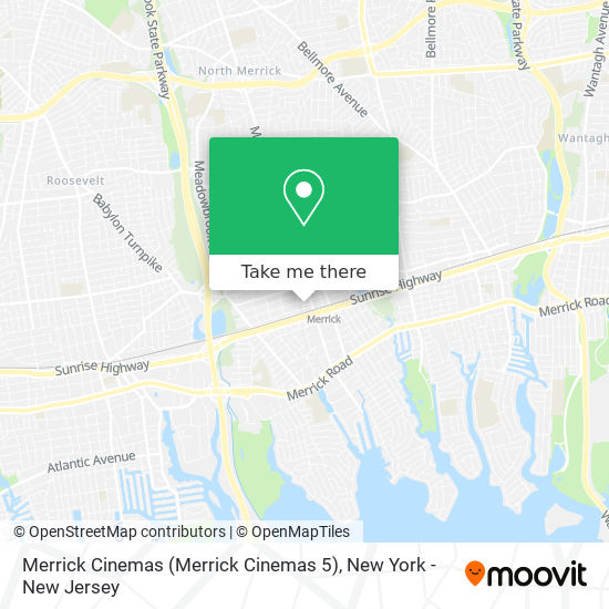 Merrick Cinemas (Merrick Cinemas 5) map