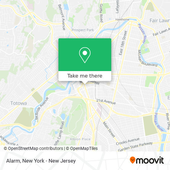 Alarm map