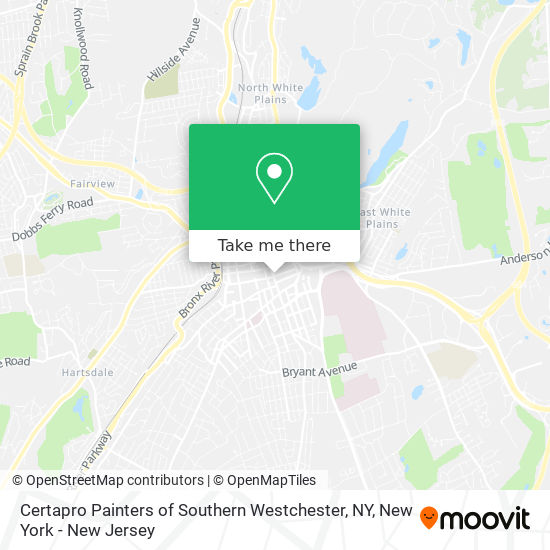 Certapro Painters of Southern Westchester, NY map