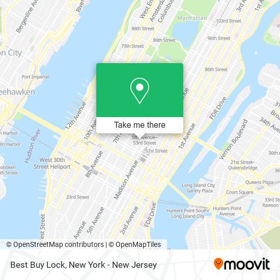 Best Buy Lock map