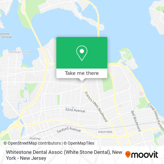 Whitestone Dental Assoc (White Stone Dental) map