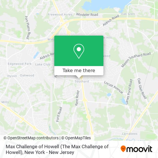 Mapa de Max Challenge of Howell