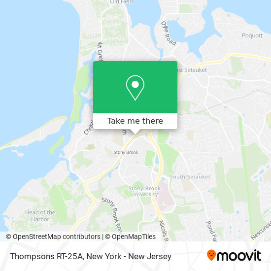 Thompsons RT-25A map