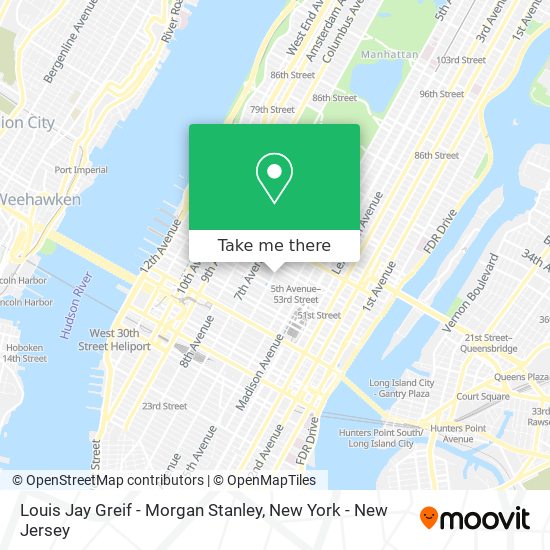 Louis Jay Greif - Morgan Stanley map