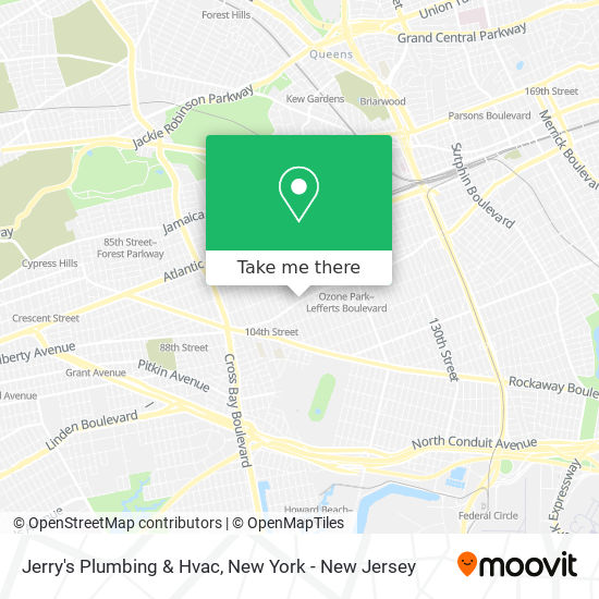 Mapa de Jerry's Plumbing & Hvac