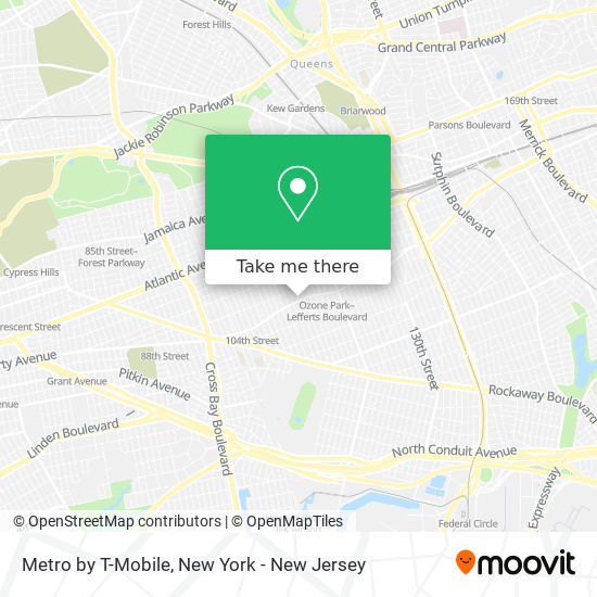 Metro by T-Mobile map