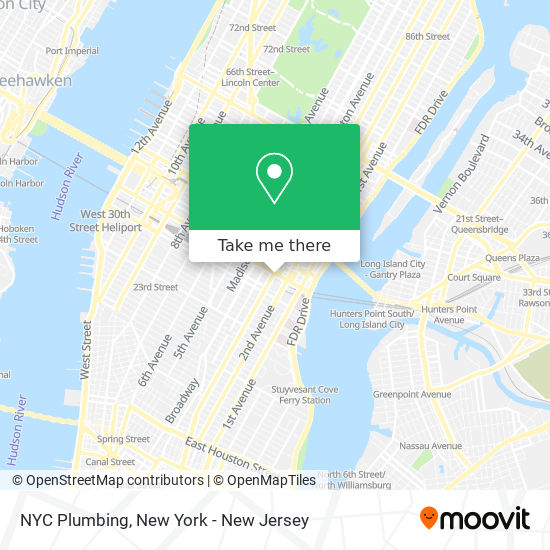 NYC Plumbing map