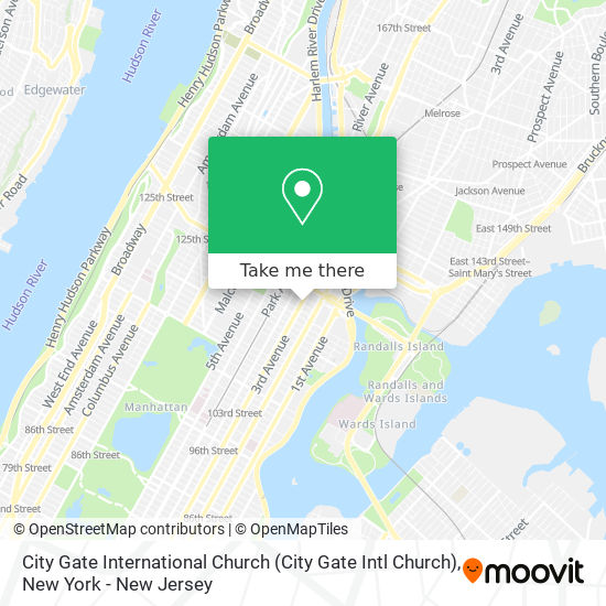 Mapa de City Gate International Church