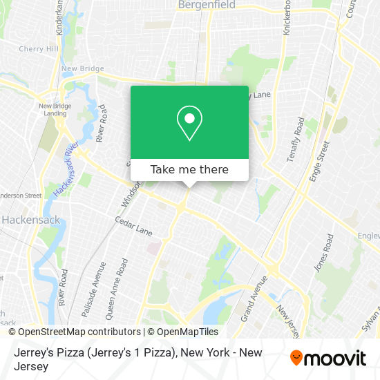 Mapa de Jerrey's Pizza