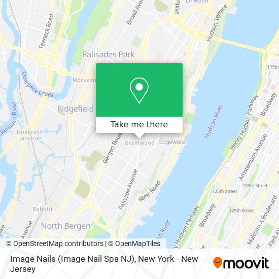 Image Nails (Image Nail Spa NJ) map