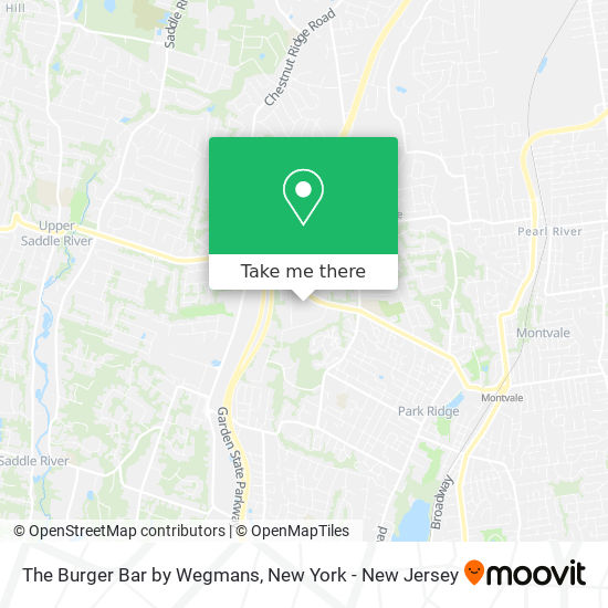 Mapa de The Burger Bar by Wegmans