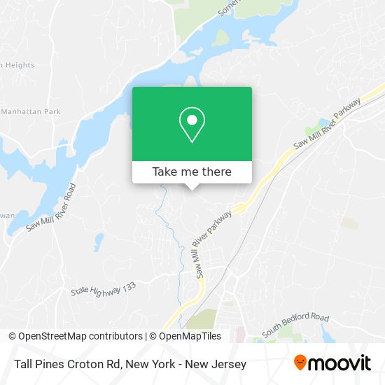 Mapa de Tall Pines Croton Rd