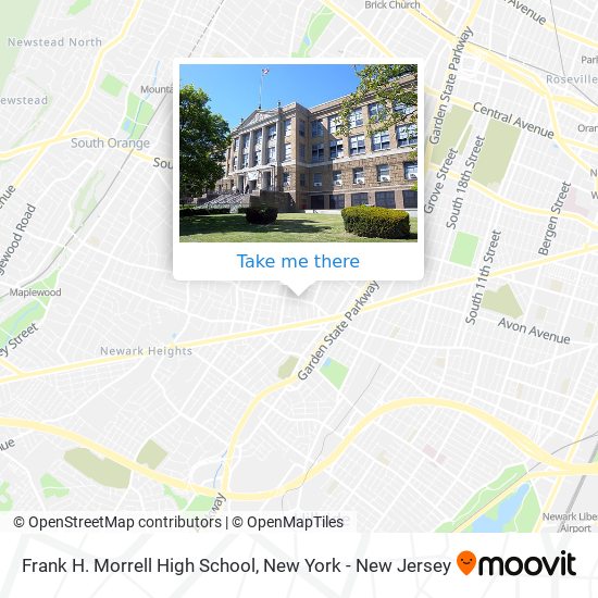 How to get to Frank H. Morrell High School in Irvington, Nj by Bus, Train  or Subway?