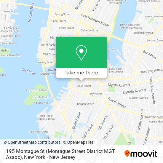 195 Montague St (Montague Street District MGT Assoc) map