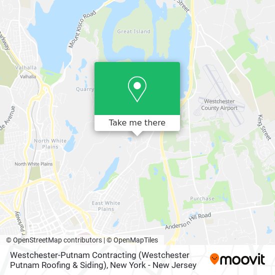 Westchester-Putnam Contracting (Westchester Putnam Roofing & Siding) map