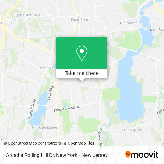 Arcadia Rolling Hill Dr map