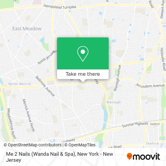 Mapa de Me 2 Nails (Wanda Nail & Spa)