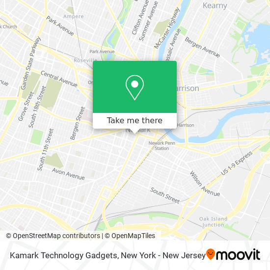 Kamark Technology Gadgets map