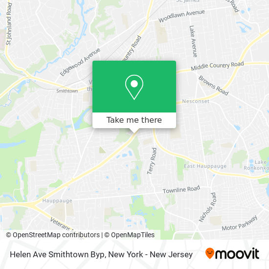 Mapa de Helen Ave Smithtown Byp
