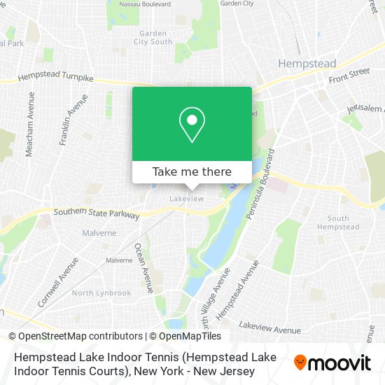 Mapa de Hempstead Lake Indoor Tennis