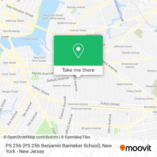 PS 256 (PS 256 Benjamin Banneker School) map