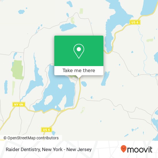 Mapa de Raider Dentistry, 888 Route 6