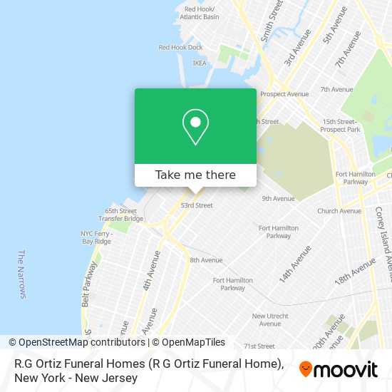 R.G Ortiz Funeral Homes (R G Ortiz Funeral Home) map