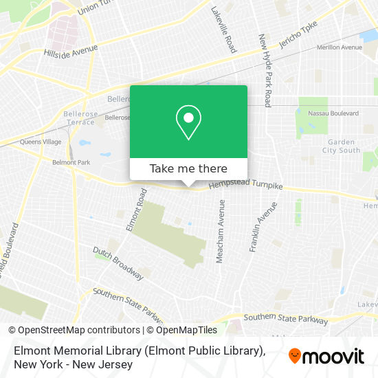 Mapa de Elmont Memorial Library (Elmont Public Library)