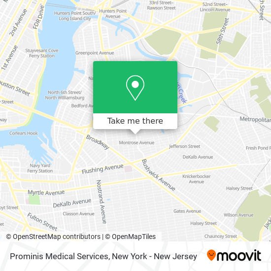 Mapa de Prominis Medical Services