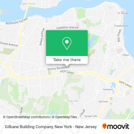 Mapa de Gilbane Building Company