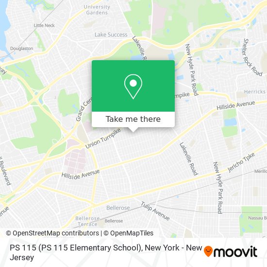 Mapa de PS 115 (PS 115 Elementary School)