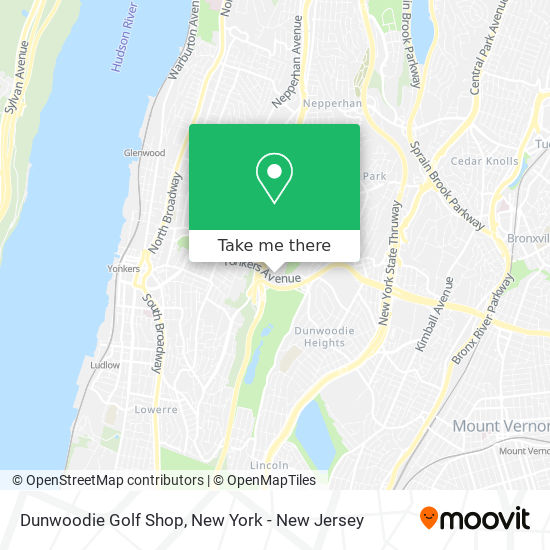 Mapa de Dunwoodie Golf Shop