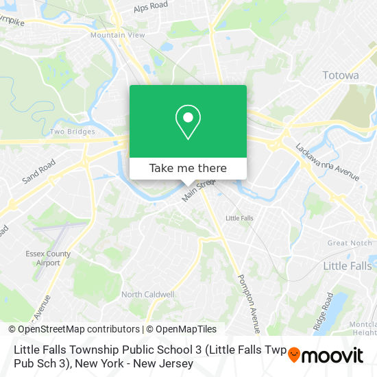 Little Falls Township Public School 3 (Little Falls Twp Pub Sch 3) map