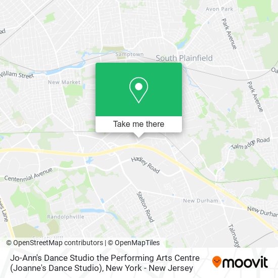 Jo-Ann's Dance Studio the Performing Arts Centre (Joanne's Dance Studio) map