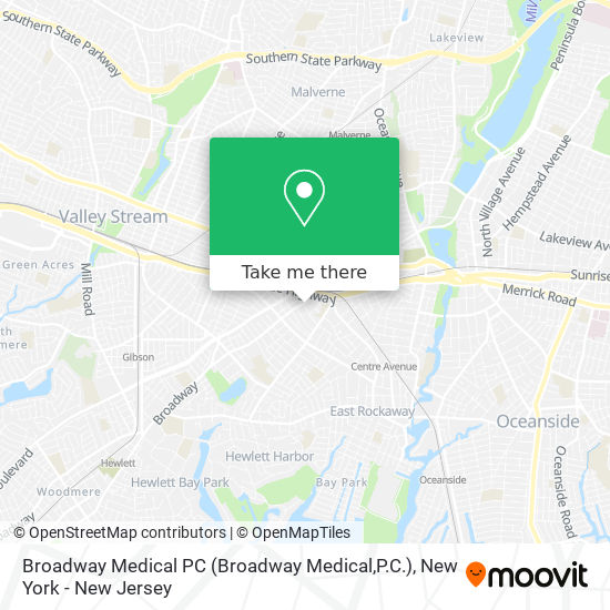 Broadway Medical PC (Broadway Medical,P.C.) map