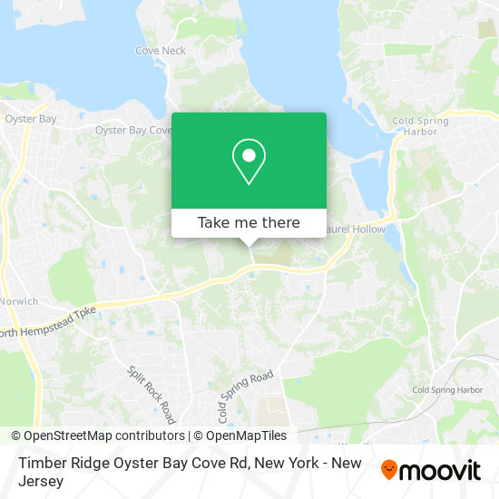 Timber Ridge Oyster Bay Cove Rd map