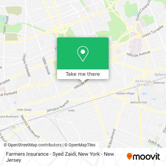 Mapa de Farmers Insurance - Syed Zaidi