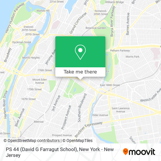 PS 44 (David G Farragut School) map