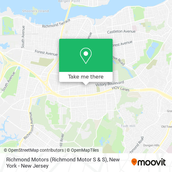 Mapa de Richmond Motors (Richmond Motor S & S)