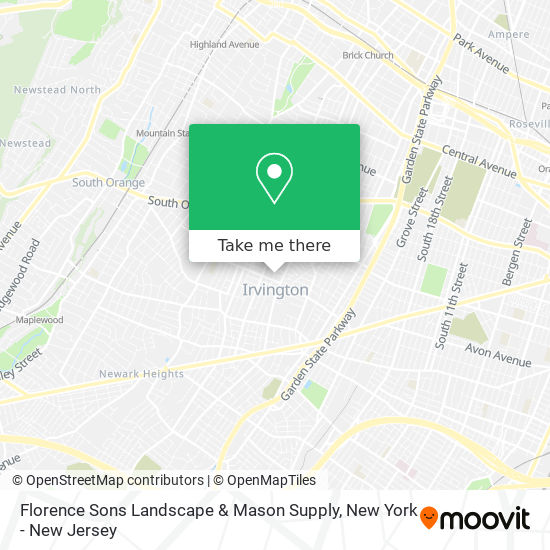 Florence Sons Landscape & Mason Supply map