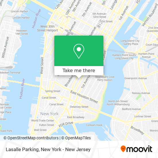 Lasalle Parking map